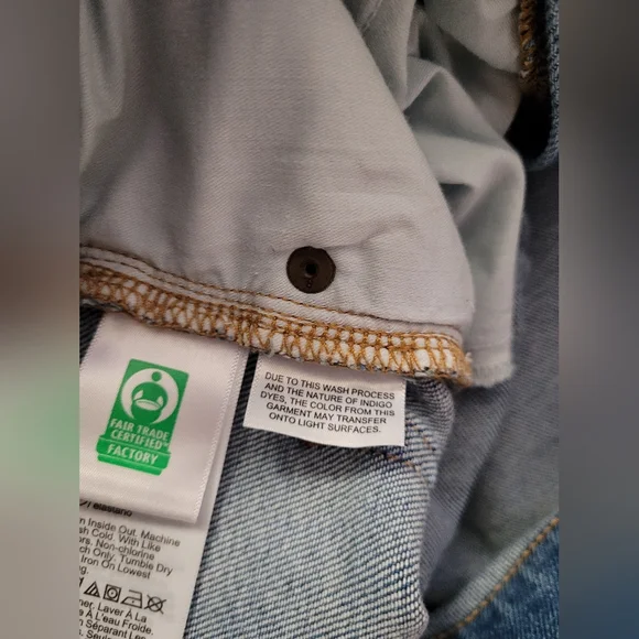 J. Crew Stretch Denim Jeans Womens Size 29 Tall Stovepipe Raw Hem 30" Inseam - Picture 7 of 9